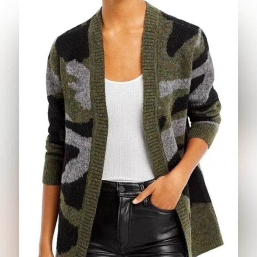 Anthropologie Moth Camo Cardigan Small